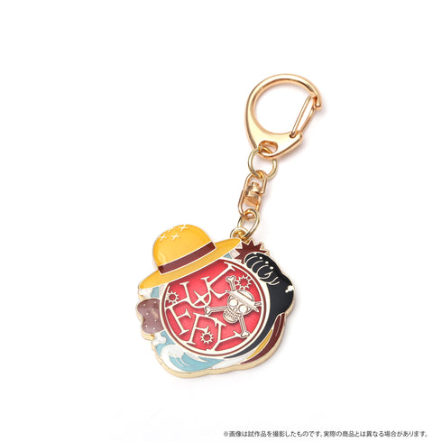 『ワンピース ONE PIECE』シンボルモチーフキーホルダー ルフィ